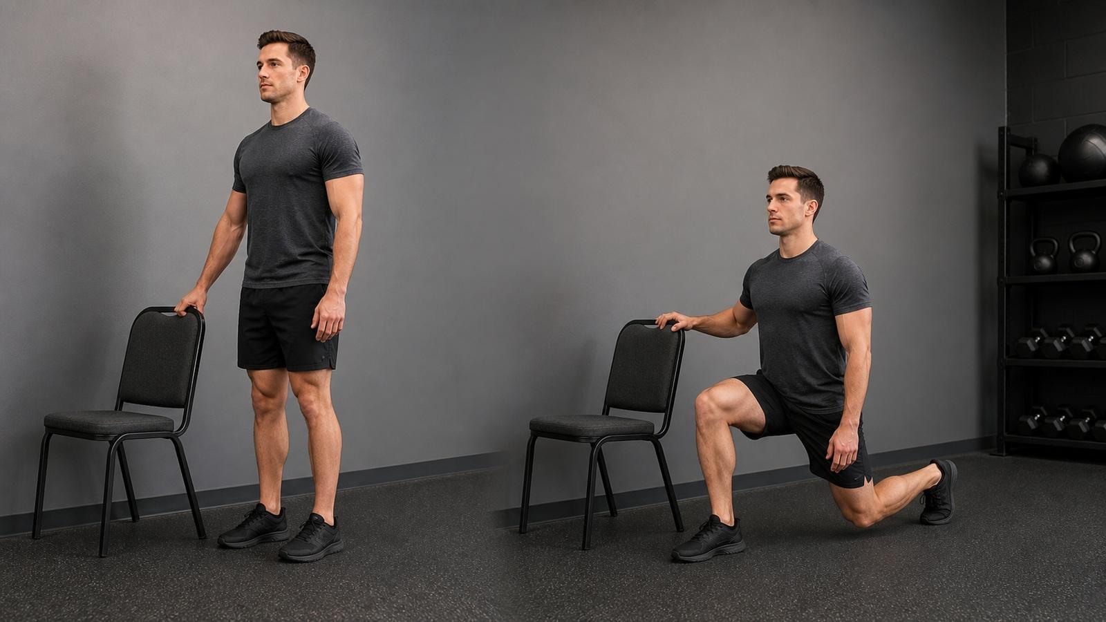 chair assisted lunges combined movement thumbnail