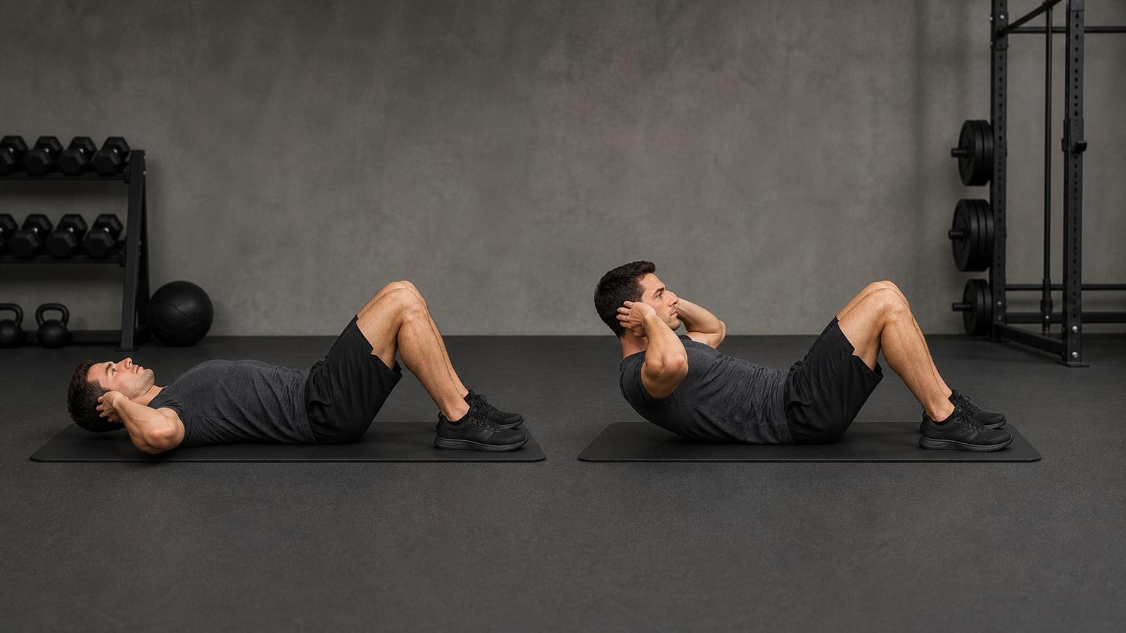 Crunches combined movement thumbnail