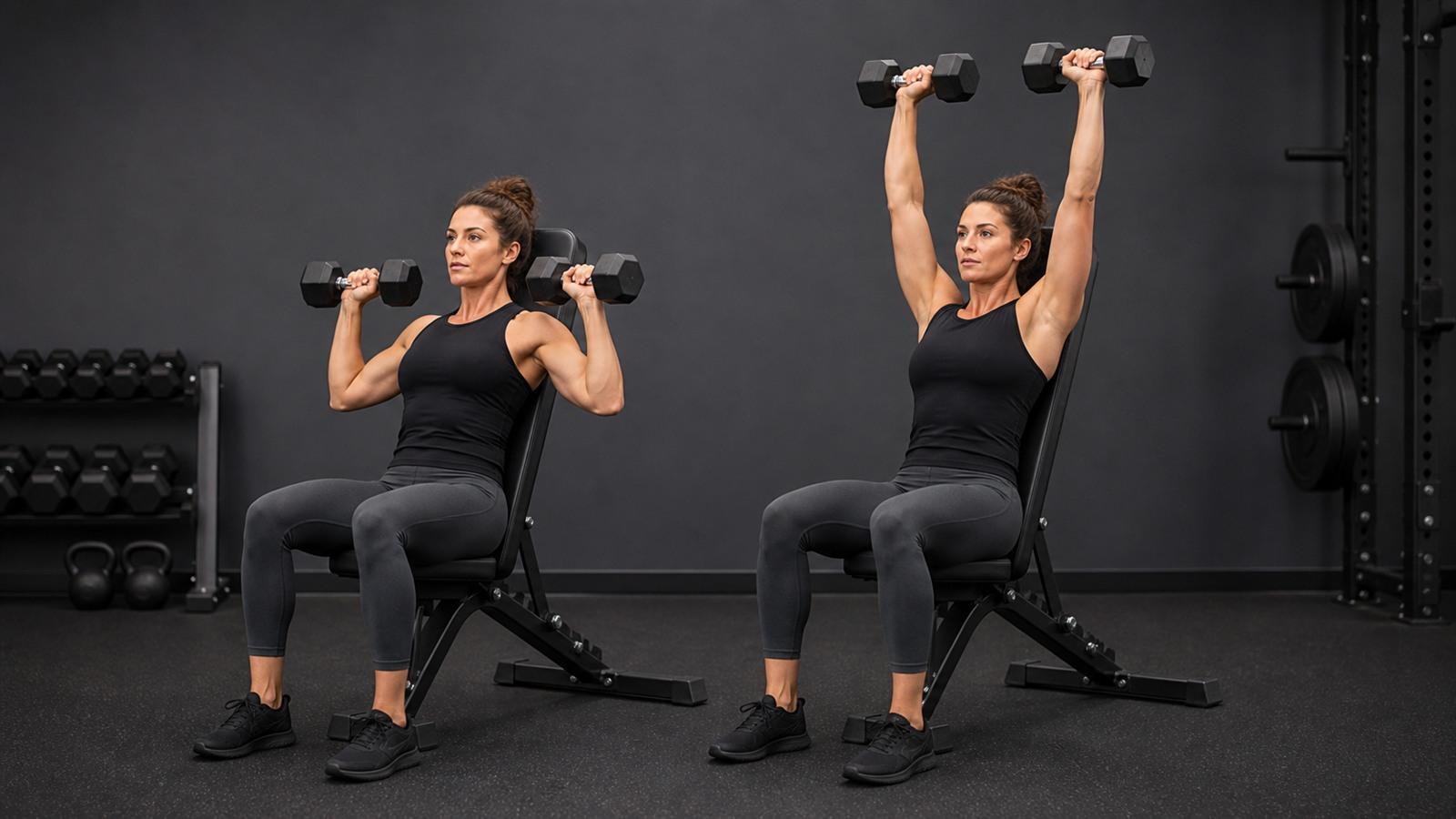 Dumbbell Shoulder Press combined movement thumbnail