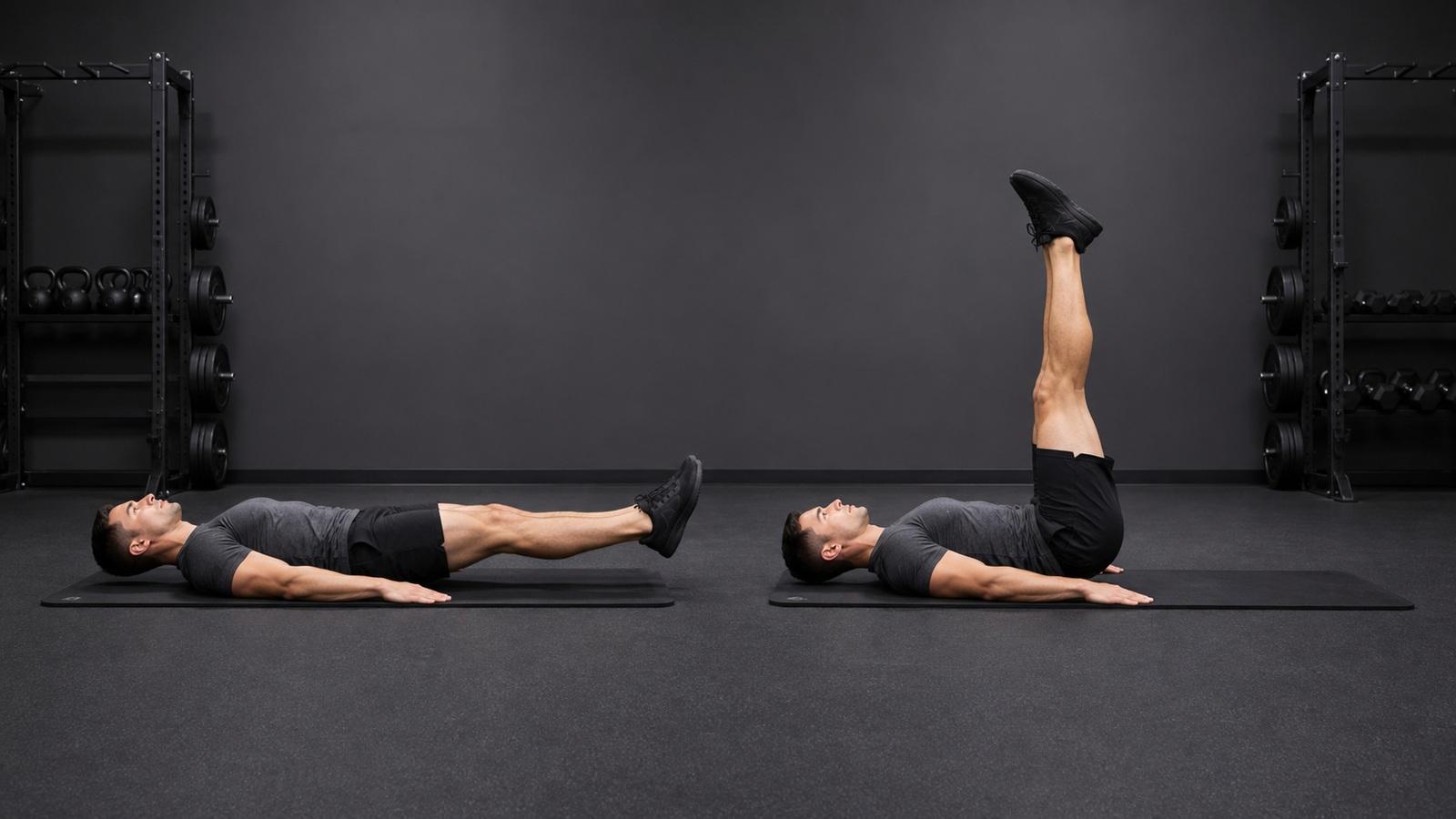 Floor Leg Raises combined movement thumbnail