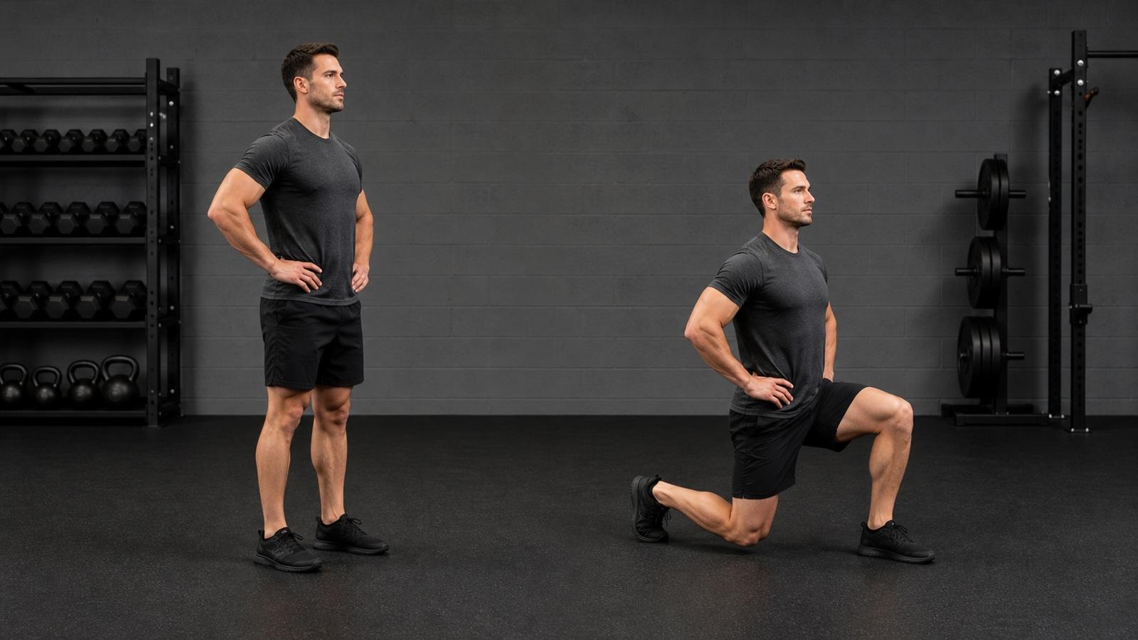 Lunges combined movement thumbnail