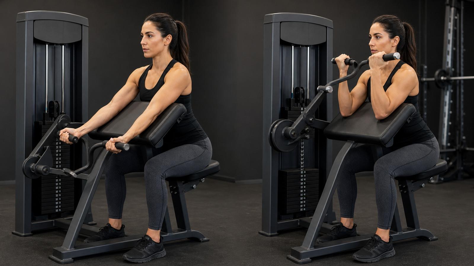 Machine Biceps Curl combined movement thumbnail