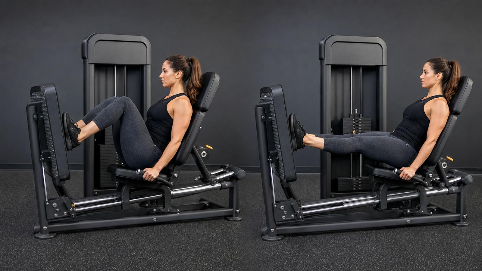 Machine Seated Leg Press combined movement thumbnail